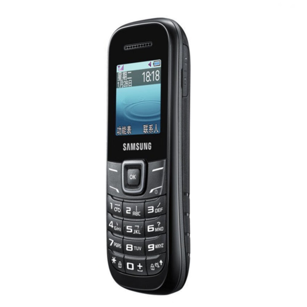 Samsung E1200 straight button mobile phone for the elderly