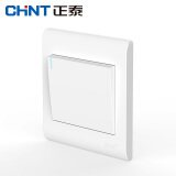 正泰（CHNT）NEW7-Z00100 NEW7Z开关插座/白色/一开单控开关