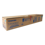 东芝（TOSHIBA）T-FC415C-C粉盒原装大容量青色碳粉适用2010AC...