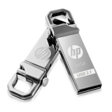 惠普（HP）64GB USB3.1 U盘 x750w 金属黑 高速安全金属钩头 办公u盘