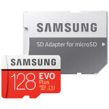 三星（SAMSUNG）128GB TF（MicroSD）存储卡 4K U3 C10 EVO升级版+ 读速100MB/s 支持4K 高速内存卡