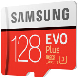 三星（SAMSUNG）128GB TF（MicroSD）存储卡 4K U3 C10 EVO升级版+ 读速100MB/s 支持4K 高速内存卡