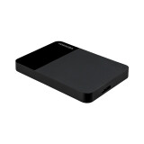东芝(TOSHIBA) 2TB 移动硬盘 READY B3系列 USB3.0 商务黑 兼容Mac 超大容量 稳定耐用 高速传输 基础商务