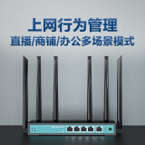 磊科（netcore）B21 2100M全千兆企业级无线路由器 5G双频多WAN口 行为管理