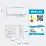 格力（GREE）大1匹 云佳 新能效 变频冷暖 自清洁 壁挂式卧室空调挂机(KFR-26GW/NhGc3B 珊瑚玉色)以旧换新