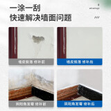 魯班神工 補墻膏防水防潮防霉免刷漆修補膏家用補墻洞裂縫釘眼墻皮脫落內墻膩子粉白色 免刷漆防水補墻膏2KG