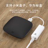 毕亚兹 USB转RJ45网线接口 USB2.0百兆有线网卡 苹果Mac小米盒子笔记本电脑网口转换器转接头 WIN免驱动 ZH99