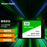 西部数据（WD) 480GB SSD固态硬盘 SATA3.0 Green系列 家用普及版 高速 低耗能