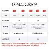 三星（SAMSUNG）128GB TF（MicroSD）存储卡 4K U3 C10 EVO升级版+ 读速100MB/s 支持4K 高速内存卡