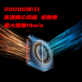 努比亚 nubia红魔6Pro 12GB+256GB玄铁黑165Hz屏幕刷新率 骁龙888腾讯游戏手机 120W超级快充5G电竞手机