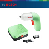 博世（BOSCH）IXO 6 锂电起子机电动螺丝刀工具箱套装 绿白 
