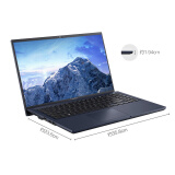 华硕（ASUS）破晓Pro15 2021新品 15.6英寸轻薄本笔记本电脑 180度开合 WiFi6 i5-1135G7 16G 512G 2G独显