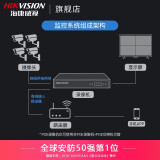 海康威视 网络硬盘录像机NVR H265监控主机手机远程 【8路支持400万像素接入】7808N-F1