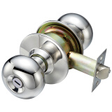 飞球( Fly.Globe)室内浴室/卫生间无钥匙304不锈钢双舌通用款通道锁 FQ-5792CP
