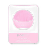 斐珞尔（FOREO）硅胶电动毛孔清洁美容按摩洗脸器洁面仪 露娜迷你3代 LUNA mini3 粉红色