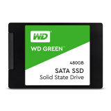 西部数据（WD) 480GB SSD固态硬盘 SATA3.0 Green系列 家用普及版 高速 低耗能