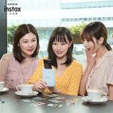 富士instax mini Link 立拍立得 手机照片打印机 相机 送礼品迷你小型便携口袋无线相片打印机link 白色