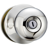 飞球( Fly.Globe)室内浴室/卫生间无钥匙304不锈钢双舌通用款通道锁 FQ-5792CP
