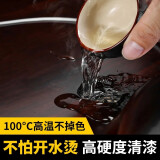 三青 耐高溫茶盤專用漆清漆透明防水翻新茶臺專用木器餐桌防燙根雕木雕油漆高硬度耐磨清漆 0.4kg亮光茶盤清漆【透明/耐高溫/防燙/耐磨】