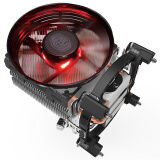 酷冷至尊(Cooler Master)暴雪T20红光 CPU散热器(多平台/2热管/传Fin工艺/80mm风扇/可拆装扣具/直触热管)