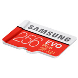 三星（SAMSUNG）256GB TF（MicroSD）存储卡 U3 C10 4K EVO升级版+内存卡 读速100MB/s 写速90MB/s赠SD适配器