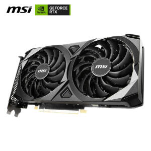 微星GeForce RTX™ 3060 VENTUS 2X 12G OC】微星（MSI）万图师GeForce