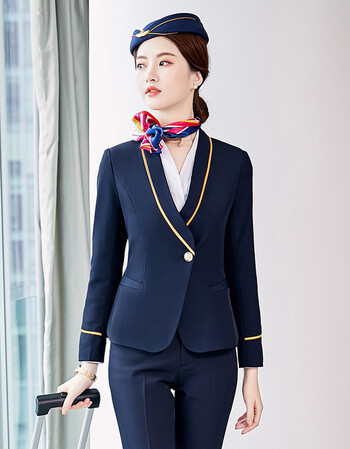 南航空姐制服南方航空学校空姐制服套装套裙职业装工装面试装酒店前台