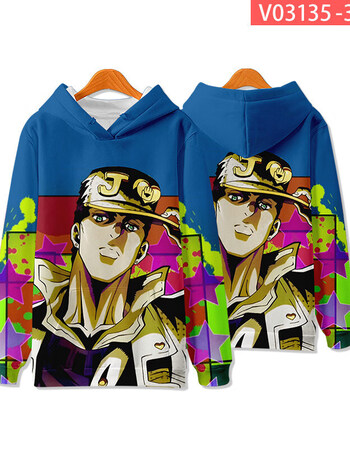 jojo的奇妙冒险jojo衣服卫衣外套男女秋冬季动漫周边cos吉良吉影tobe