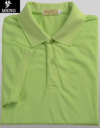 衫】带领t恤女短袖广告衫做工厂工作服装有夏季绣印字标logo 浅绿色 l