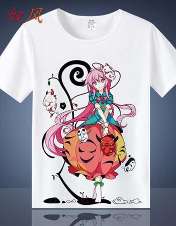 东方project博丽灵梦雾雨魔理沙日本二次元衣服动漫周边t恤夏11s8095
