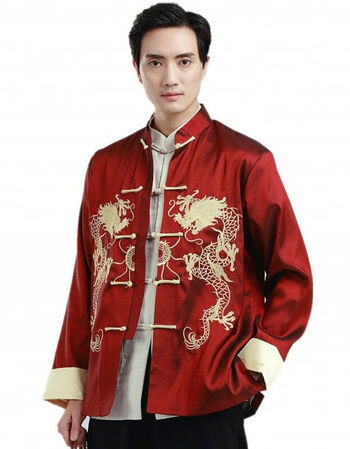 90岁老人生日服装男中老年人唐装爸爸爷爷过寿衣中国风中山装秋汉服