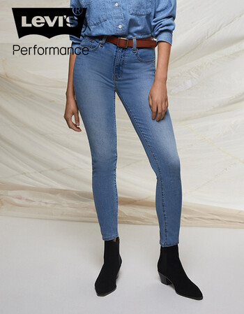 levis冰酷系列女士李维斯721高腰紧身牛仔裤228500125牛仔浅蓝建议拍