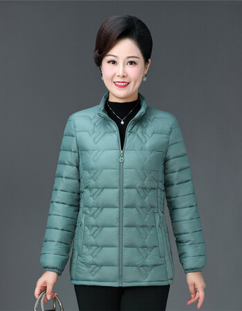 短款棉衣外套女式轻薄棉服奶奶小棉袄秋冬时尚减龄长辈保暖防寒婆婆装