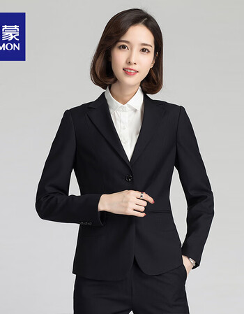 罗蒙西服套装女士职业装韩版修身单西正装商务ol女式面试工作通勤西装