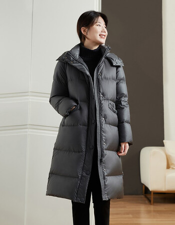 sofsil索菲丝尔羽绒服女冬2021年索菲丝尔新款中长款时尚洋气保暖冬季