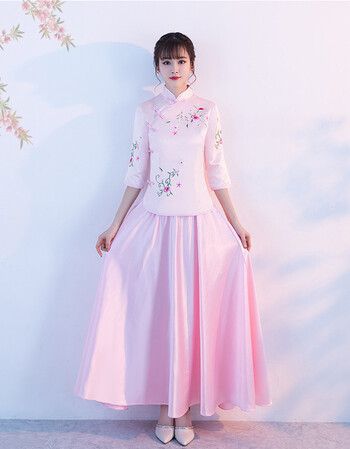 春秋新品】伴娘服夏2019新款中式伴娘团礼服