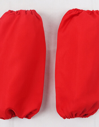 袖套工作服袖套防污袖套清洁袖套服务员袖套员工袖套 红色 套袖