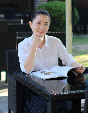 
                                        VIVIWILL衬衫女长袖2017春季时尚白色棉衬衣修身显瘦打底衫 白色 均码                