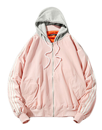 韩版潮流帅气男士飞行员夹克春秋百搭春季休闲衣服外套青少年男装