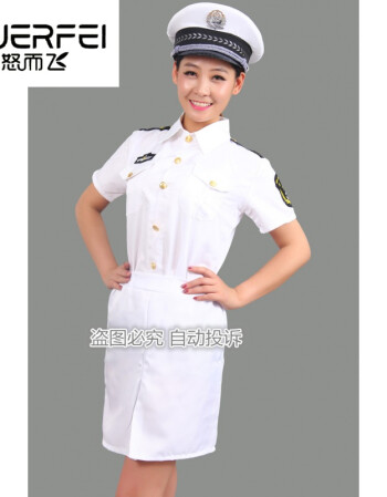 武警陸軍官海軍演出服短袖軍裝空軍禮儀服裝舞臺演出服儀仗隊升旗手