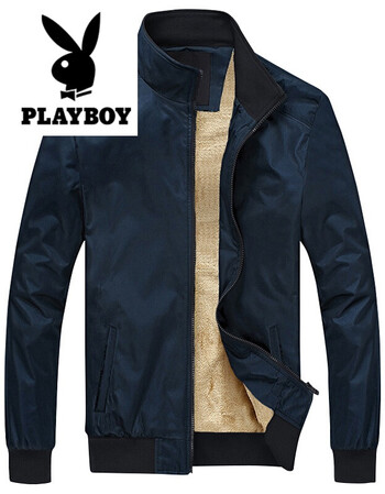 上衣男装 加绒黑蓝 3xl/185 适合155到170斤