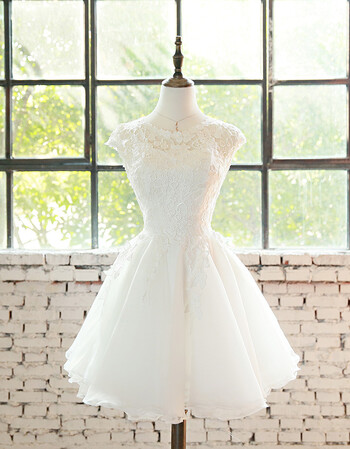 伴娘服短款新款女姐妹裙修身显瘦晚礼服裙派对聚会公主裙 白色 xs