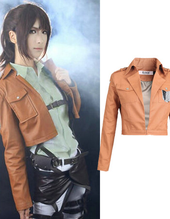 进击的巨人cos全套艾伦三笠兵长调查兵团cosplay服装小外套蓝白标xxl 图片价格品牌报价 京东