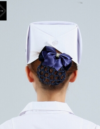 一衣一品护士帽白色粉色蓝色燕尾帽护士长帽医生帽护士服护士裤手术帽