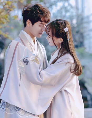 汉唐之梦汉服男日常重回古风cp情侣装中国风学生公主改良曲裾cmz 仅大