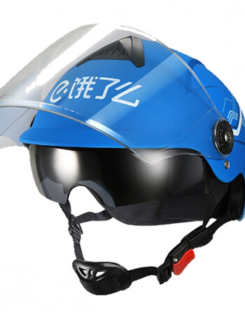 饿了么蜂鸟配送工作服定制冲锋衣棉服加厚卫衣蜂鸟头盔秋冬正装 饿了