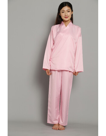 古装汉服中衣打底裤白色内衣寝衣睡衣男女襦裙贡缎套装里衣 女款全套