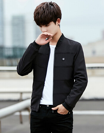afilmby 夹克男春装男装外套男衣服时尚潮流韩版春季男士上衣韩版
