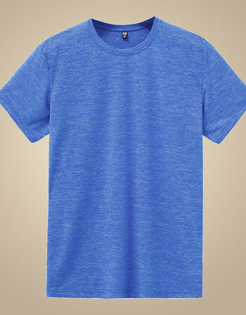 男夏季运动速干短袖t恤潮流宽松圆领休闲上衣男士花纱半截袖t恤 彩