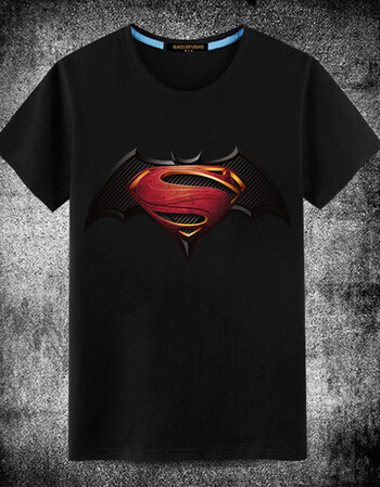 帝梦思 美国队长t恤男死侍半袖漫威圆领潮复仇者联盟衣服潮 超人蝙蝠